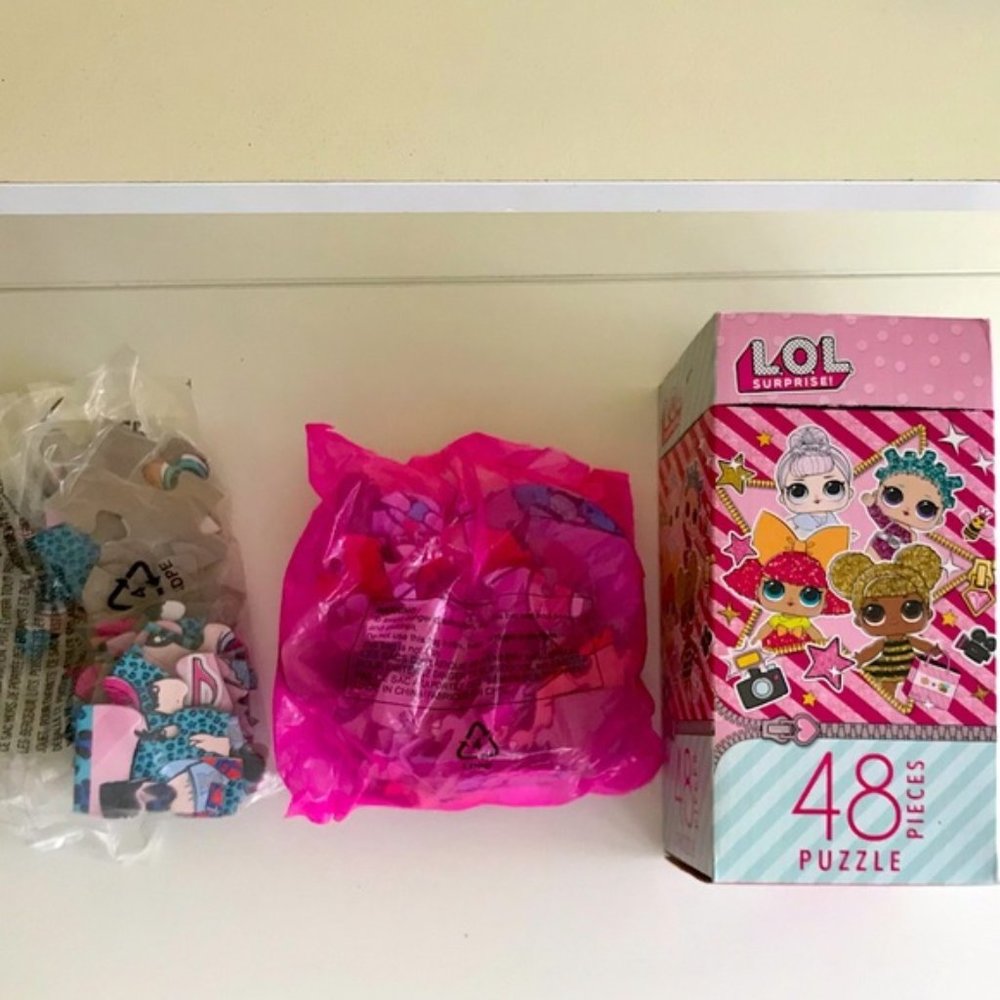 LOL Surprise Puzzle Lot - 3 Small Puzzles